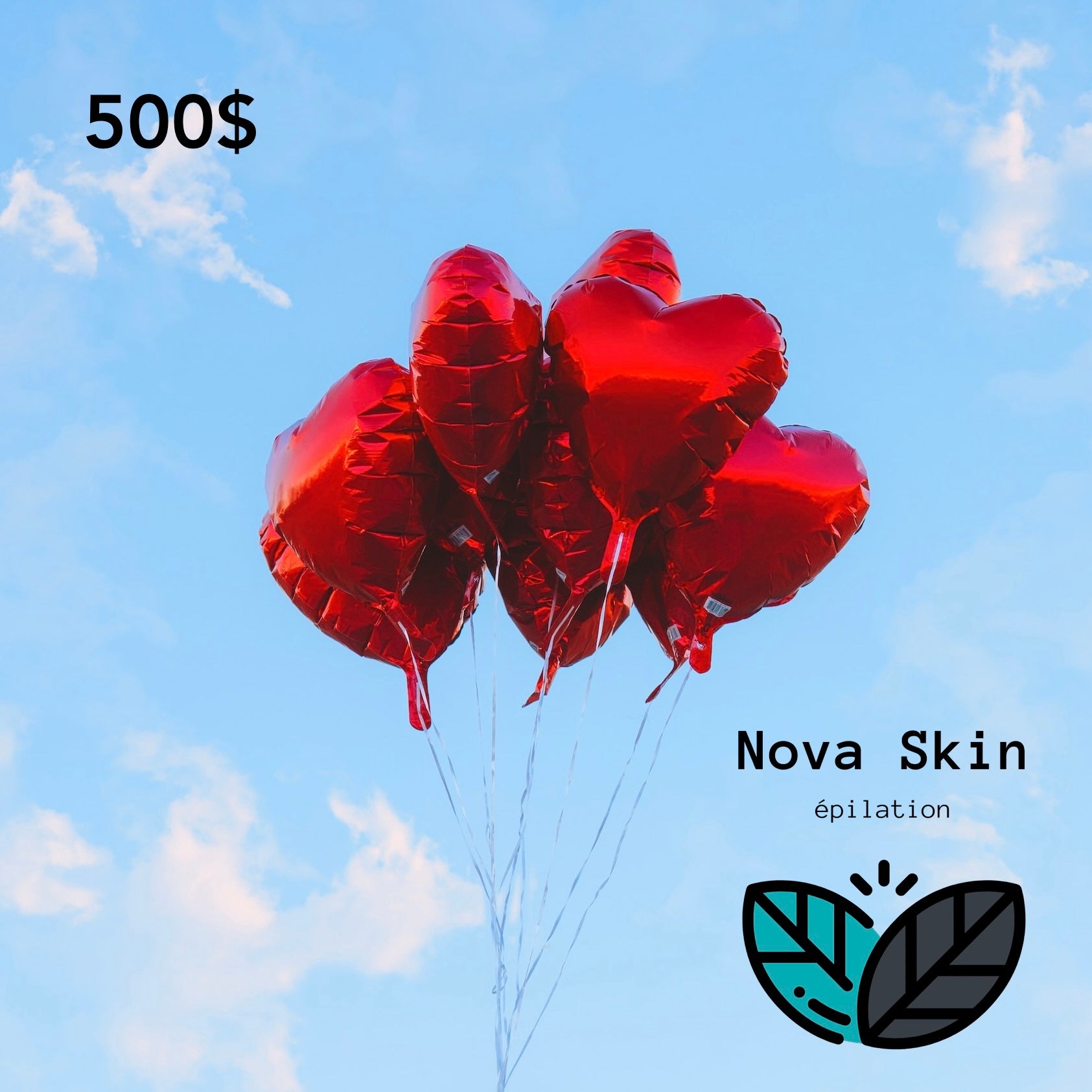 Nova Skin Gift Card $500 – Nova Skin épilation